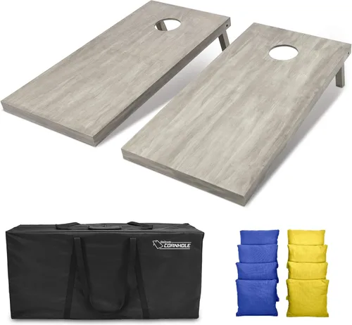 Miniatura 14 de GoSports Juego de tablas de cornhole de madera de tamaño reglamentario de 4 x 2 pies, incluye funda de transporte y bolsas de frijoles
