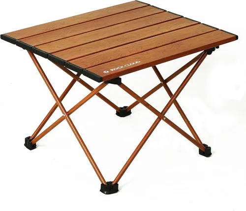 Miniatura 18 de ROCK CLOUD Mesa de campamento portátil de aluminio ultraligera, mesa de playa plegable para camping, senderismo, mochileros, picnic al aire libre