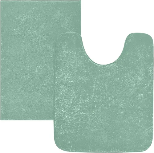 Miniatura 91 de Alfombra de baño amarilla, suave, absorbente, lavable a máquina, juego de alfombras de baño antideslizantes para puerta de baño, dormitorio