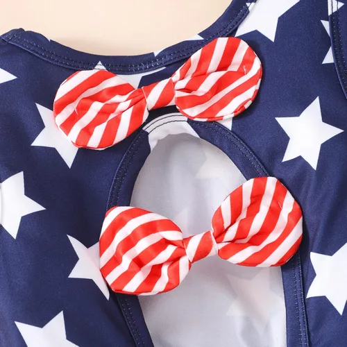 Miniatura 5 de Popshion Vestidos sin mangas para niñas pequeñas, vestido con lazo en la espalda, ropa de verano para niña, vestido de fiesta de cumpleaños