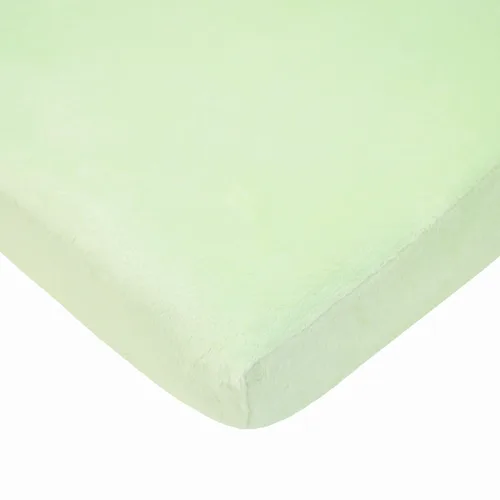 Miniatura 9 de American Baby Company Heavenly Soft - Sábana bajera ajustable de felpilla para cuna de 24 x 38 pulgadas, cálida y acogedora, sábana portátil