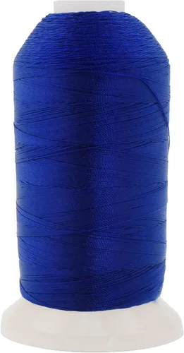 Miniatura 90 de Mandala Crafts Airforce Blue - Hilo resistente de 1500 yardas Tex 70 hilos de poliéster fuertes para coser cortinas, jeans, cuero, cabello