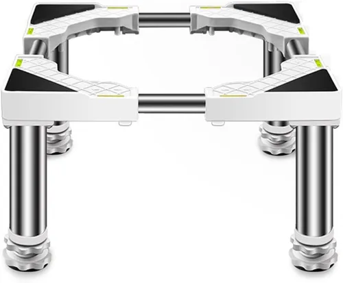 Miniatura 11 de Soporte para refrigerador con 4 pies fuertes para secadora, altura del soporte para refrigerador 3.9/5.9/7.8 pulgadas, ajustable, 1.1 pulgadas