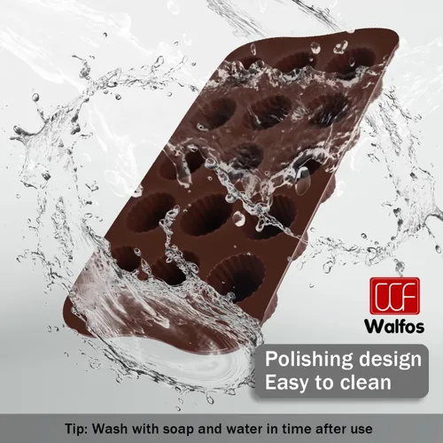 Miniatura 7 de Molde de taza de mantequilla de maní, moldes de bomba grasa, molde de silicona para dulces Walfos - Perfecto para bomba grasa Keto, dulces, 3pcs
