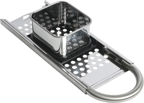 Miniatura 6 de Oster Helmsdale Spaetzle Maker de acero inoxidable - Máquina tradicional alemana de fideos para huevos