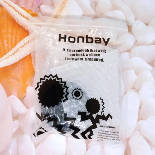 Miniatura 7 de Honbay Contenedor de polvo de maquillaje reutilizable vacío con esponja de polvo, tamiz y espejo, contenedor compacto de plástico para polvo suelto