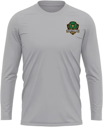 Miniatura 329 de Camisa deportiva de manga larga oficial de la NCAA Collegiate para hombre, con logotipo en el pecho izquierdo, colección Athletic Heather
