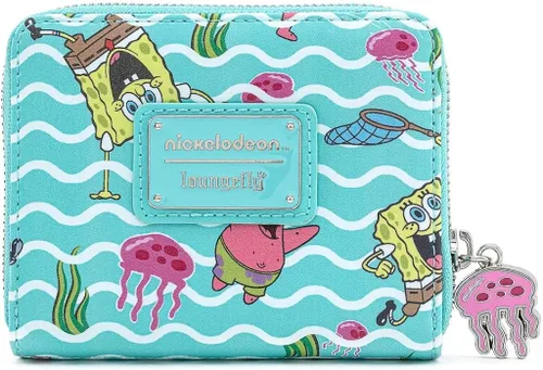 Miniatura 2 de Loungefly x Nickelodeon Spongebob Jelly Fishing Zip-Around Wallet
