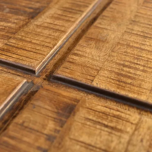 Miniatura 7 de Mesa de centro mesa de Centro para salaMesa de centro cuadrada marrón Madera maciza de mangoAdecuado para dormitorios, salas de estar y comedores
