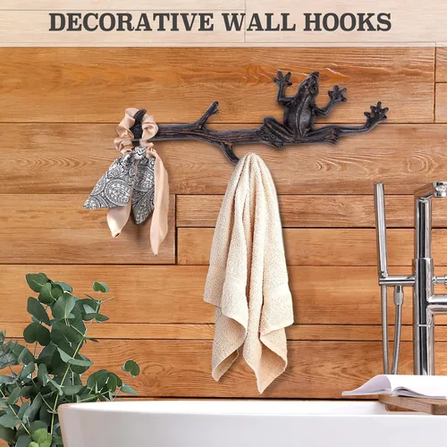 Miniatura 4 de Ganchos de pared,Ganchos decorativos de pared,Ganchos decorativos rústicos para colgar