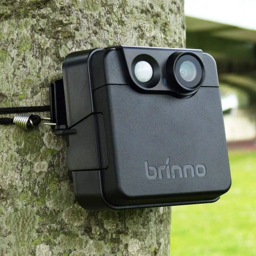 Miniatura 2 de Brinno MAC200DN Cámara de seguridad al aire libre inalámbrica activada por movimiento portátil (negro)