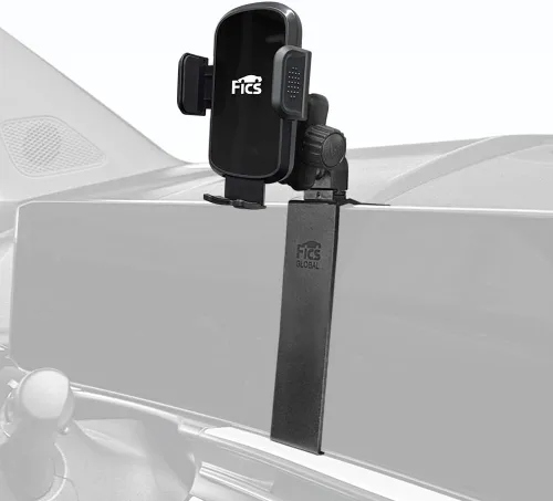 Miniatura 12 de FICS Soporte de teléfono de coche para Kia Sportage 2023 2024 2025 con clúster digital de 12.3 pulgadas, montaje personalizado para integración sin