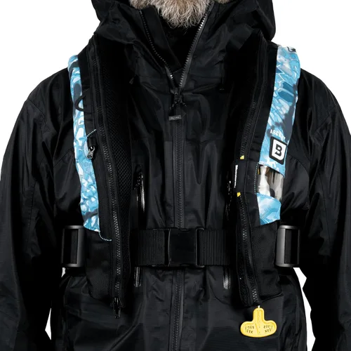 Miniatura 4 de BLUESTORM Arcus 40 - Chaleco salvavidas inflable automático PFD para adultos con cordón manual Chaleco salvavidas aprobado por la Guardia Costera