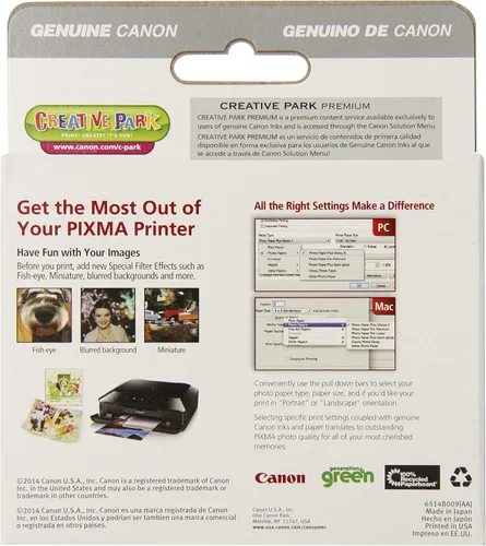 Miniatura 3 de Canon CLI-251 3 Colores Multi Pack CLI-251 Cartuchos de tinta compatibles Negro
