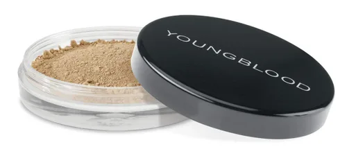 Miniatura 9 de Cosméticos Minerales Youngblood, polvo suelto natural mineral de base, Barely Beige