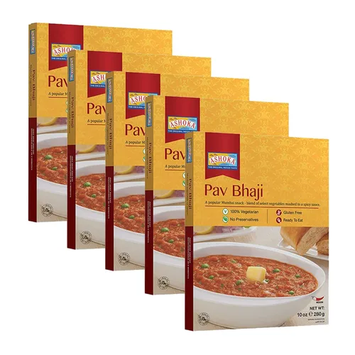 Miniatura 15 de Ashoka Comidas indias listas para comer desde 1930, 100% vegetariano Dal Makhani, comida india totalmente natural cocinada tradicionalmente, a base