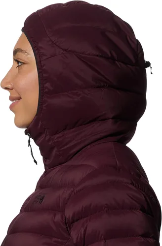 Miniatura 6 de Mountain Hardwear Deloro - Sudadera con capucha de plumón con cremallera completa para escalada y esquí, aislada, resistente al viento y al agua
