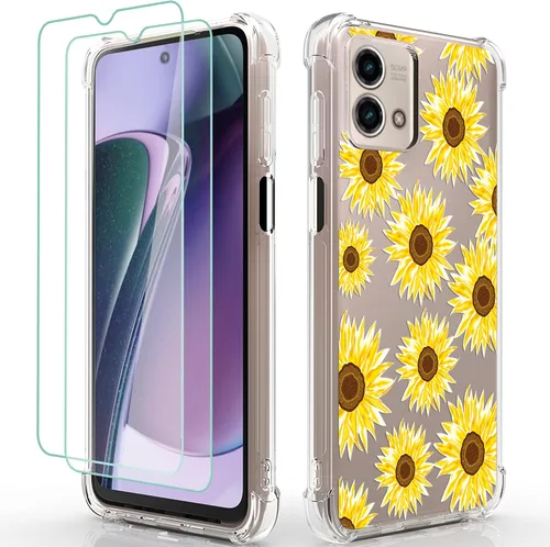 Miniatura 10 de Osophter Funda para Moto G Stylus 5G 2023: funda de teléfono para Motorola G Stylus 5G 2023 (flor de sol grande)