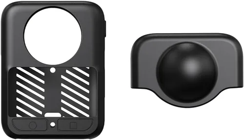 Miniatura 11 de Funda protectora de lente de silicona compatible con Osmo 360 accesorios de cámara de acción (juego C de silicona)