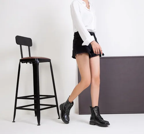 Miniatura 5 de Vepose Botines de combate clásicos con cordones 962223 para mujer