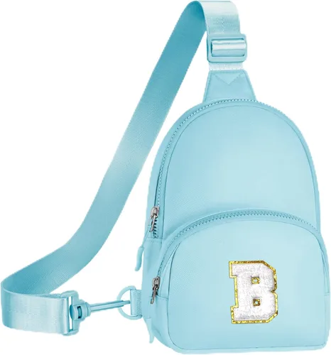 Miniatura 28 de YOOLIFE Bolso bandolera con inicial, bolsas pequeñas para niñas y mujeres, regalos para adolescentes, niñas, adolescentes, novia, dama de honor
