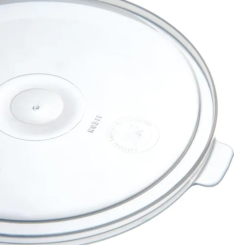 Miniatura 5 de Carlisle FoodService Products Tapa de repuesto para cocina, restaurantes, hogar, plástico, 1.2 cuartos de galón, transparente, (paquete de 12)