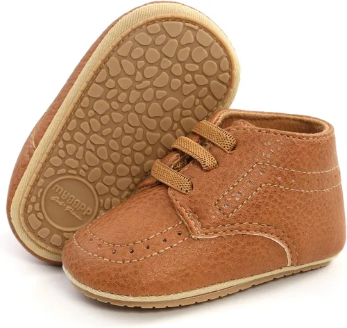 Zapatos para bebés niños y niñas, suela suave, mocasines Oxford, zapatos de cuna para recién nacidos, zapatos antideslizantes para uniforme de boda,
