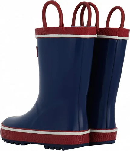 Miniatura 2 de CasaMiel Botas de lluvia unisex para niños pequeños, botas de lluvia para niñas y niños, botas de lluvia de goma natural hechas a mano para niños