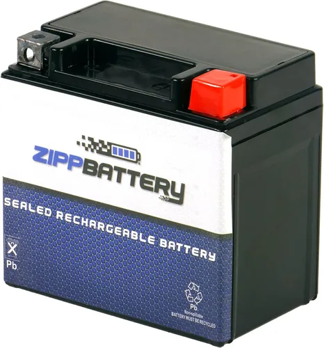 Miniatura 19 de ZIPPBATTERY YTX4B-BS 12V 40 CCA AGM – Batería de 2Ah libre de mantenimiento para scooter, mini ATV, bicicleta de bolsillo – Terminal de pestaña