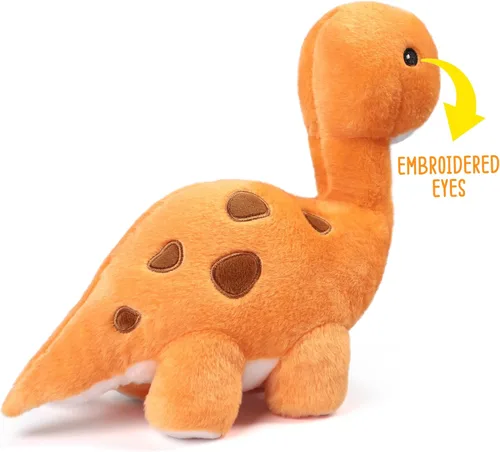 Miniatura 3 de Benben Animal de peluche de dinosaurio, juguetes de peluche de dinosaurio de 11.5 pulgadas, lindos peluches para niños, brachiosaurio, baby shower