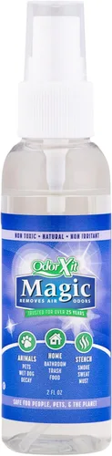 OdorXit Magic Air Spray neutralizador de olores, potente neutralizador de olores de orina de perro y gato, refrescante de aire seguro para el hogar,