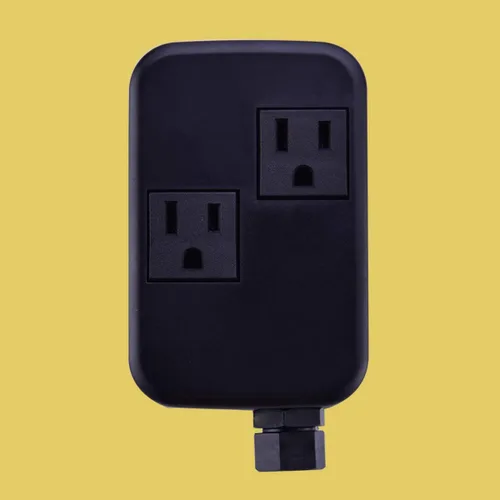 Miniatura 3 de Kit de interruptor de aire SinkTop con botón largo cromado (cubierta de latón) para eliminación de basura