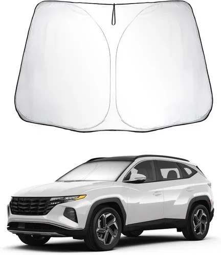 Miniatura 16 de SKTU 2016-2025 2026 XC90 Parasol para parabrisas delantero para Volvo XC90 2016-2025 2026, parabrisas plegable para bloquear los rayos UV y el calor