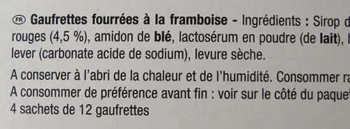 Miniatura 3 de Lu Galletas Paille d'or Frambuesa 170 Gr