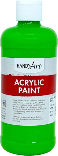 Miniatura 47 de Pintura acrílica para estudiantes, artesanías de 16 onzas. Plateado metálico