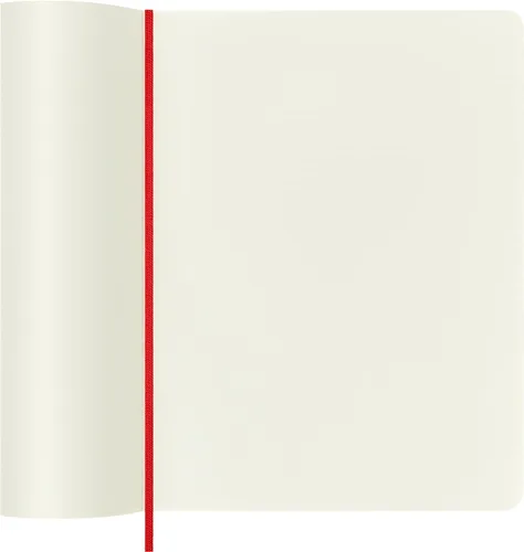 Miniatura 4 de Moleskine - Cuaderno clásico, tapa blanda, tamaño XL (7.5 x 9.5 pulgadas), liso/en blanco, rojo escarlata, 192 páginas