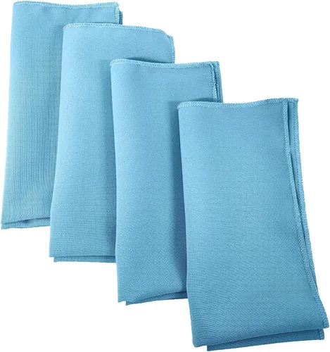 Miniatura 73 de LA Linen Paquete de 10 servilletas de popelina de poli, servilletas de tela suave, servilletas lavables y reutilizables, servilletas de mesa