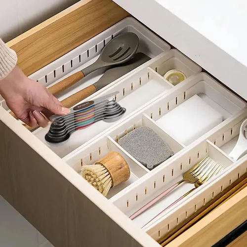 Miniatura 6 de Juego de 9 cucharas medidoras magnéticas de acero inoxidable de doble cara, cucharadita apilable para anidar, cabe en frascos de especias