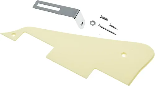 Dopro Golpeador de guitarra LP de 1 capa con soporte cromado para Epiphone Les Paul
