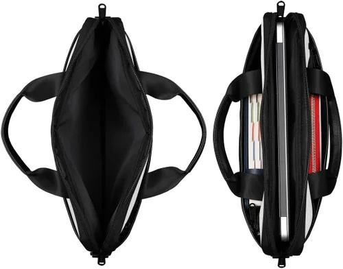 Miniatura 5 de Bolsa para laptop con correas acolchadas para el hombro, adecuada para portátiles de 13 a 15 pulgadas, fundas para portátiles de múltiples