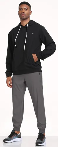 Miniatura 6 de SPOSULEI Mens Lightweight Athletic Joggers Hiking Sweatpants Quick Dry Running Workout Tapered Pants with Zipper Pockets