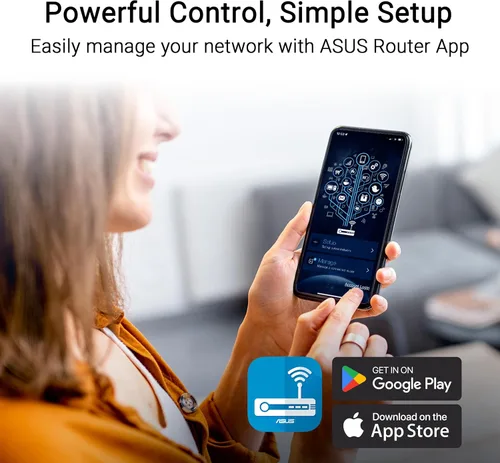 Miniatura 12 de ASUS RT-BE58 Go Router de viaje portátil WiFi 7 de doble banda, 3600 Mbps, conexión 4G/5G, modo WiFi público (WISP), puerto 2.5G, seguridad de red