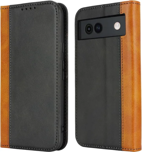 Miniatura 28 de Havaya Funda tipo cartera para Google Pixel 6 Pro con tarjetero para Pixel 6 Pro 5G, funda abatible con ranuras para tarjetas de crédito, piel