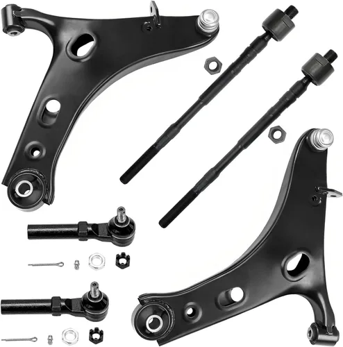Miniatura 309 de Detroit Axle - Kit de extremo delantero para Chrysler 300 Dodge Charge Challenger 2011-2023, 2 brazos de control inferiores traseros 2 rótulas