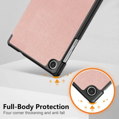 Miniatura 6 de Funda para Lenovo Tab M8 Gen 4 2023, funda delgada y ligera para Lenovo Tab M8 4ª generación Tablet TB300FU, oro rosa
