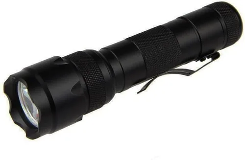 Miniatura 4 de WolfLight WF-502B CREE XM-L2 U2 U3 lámpara LED, un solo modo, 1200 lúmenes, portátil, táctica, con sujetador para deportes al aire libre