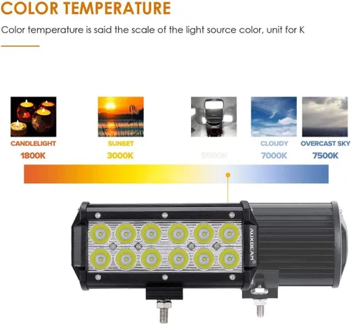 Miniatura 5 de Auxbeam® Luz LED
