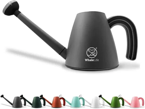 Miniatura 8 de WhaleLife Regadera interior para plantas de bonsái de casa (2.0L, azul)