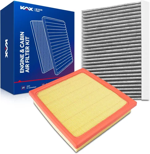Miniatura 26 de KAX Kit de filtro de aire de motor y cabina, repuesto para Nissan Altima 2002-2006, Sentra 2000-2006, Murano 03-07, Maxima 2004-2008; INFINITI G35