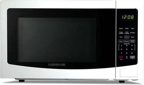 Miniatura 17 de Farberware - Horno microondas de encimera de 1.6 pies cúbicos – 1100 vatios de potencia, configuraciones de cocción automática, descongelación